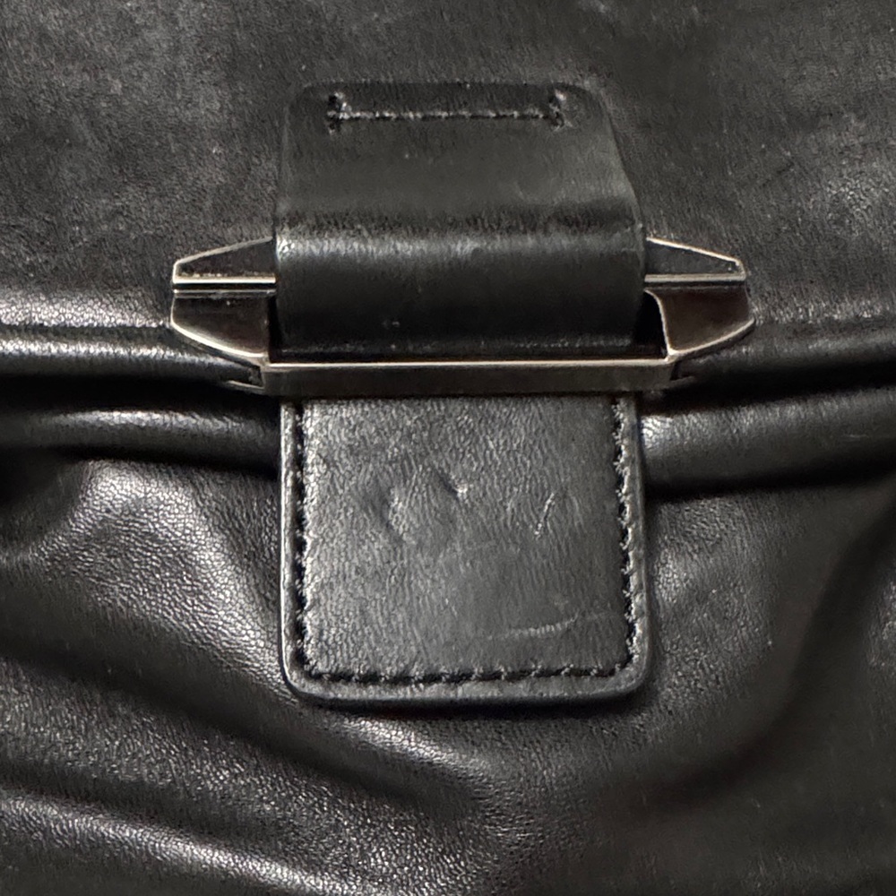 Kooba Black Leather Shoulder Bag - Picture 2 of 11